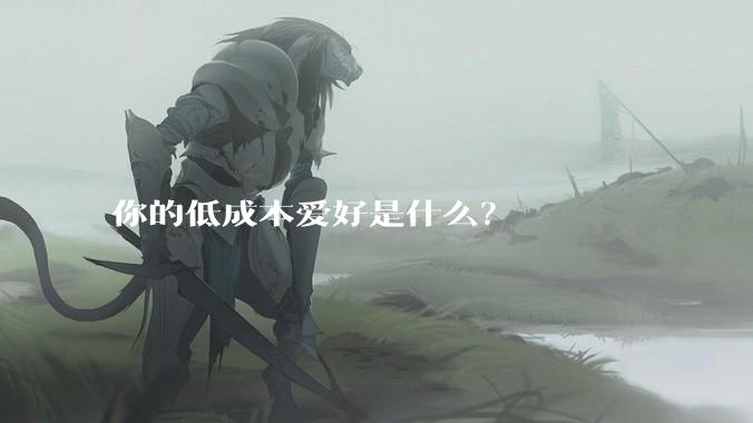 你的低成本爱好是什么？